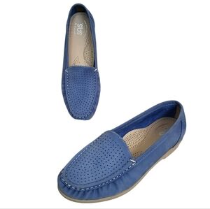 SAS women's Savvy Slip On Loafer Denim Nubuck